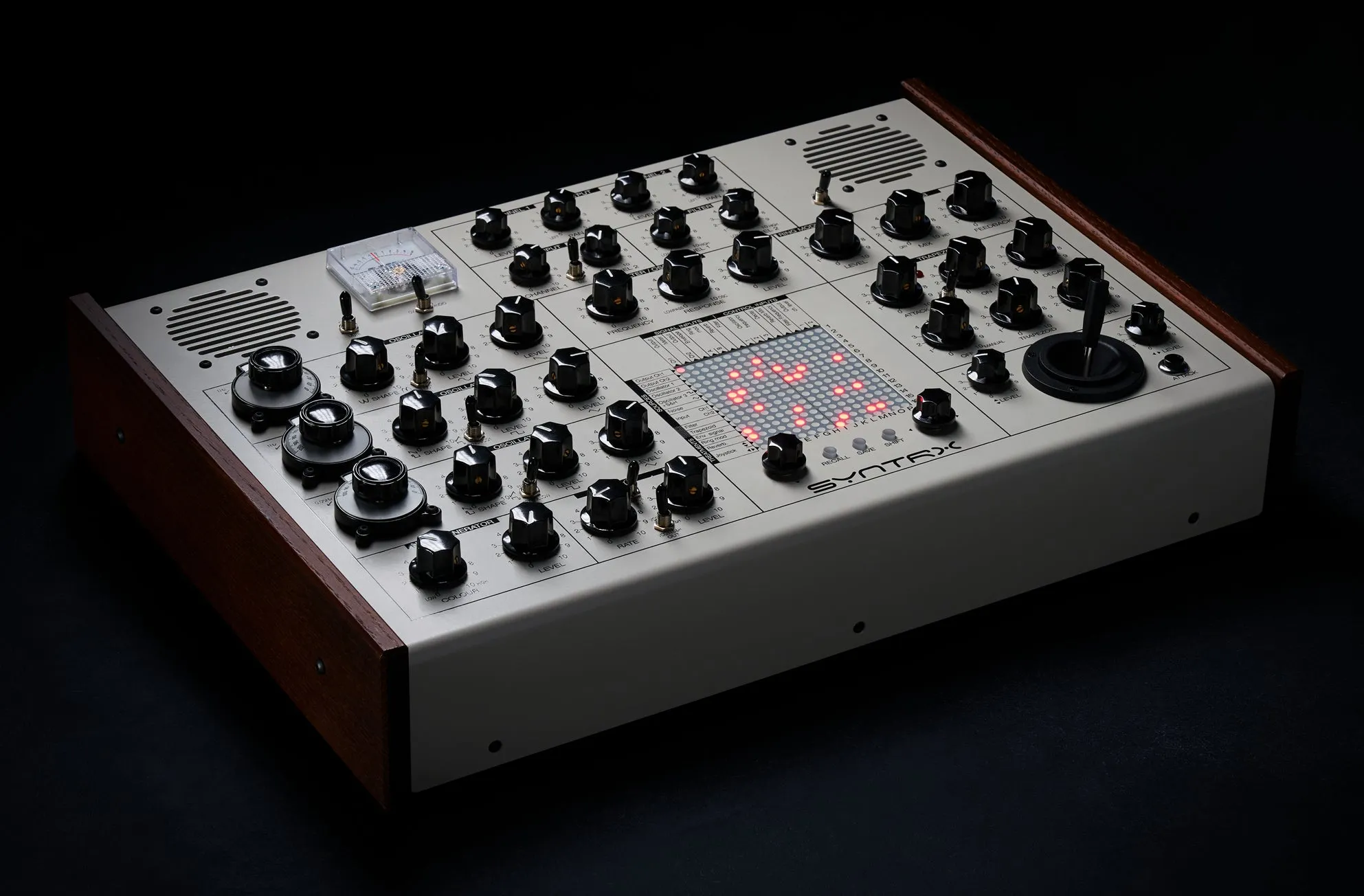 Erica Synths SYNTRX with Built-In Speakers, Vernier Dials & Spring Reverb