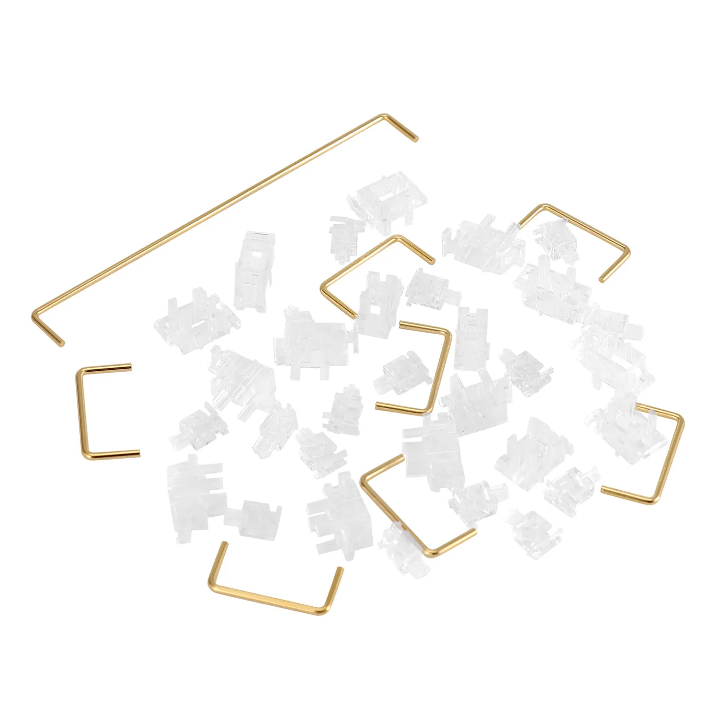 Everglide V3 Plate Mount Clear Stabilizers