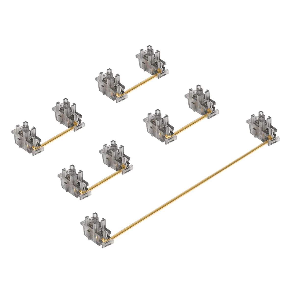 Everglide V3 Plate Mount Smokey Black Stabilizers