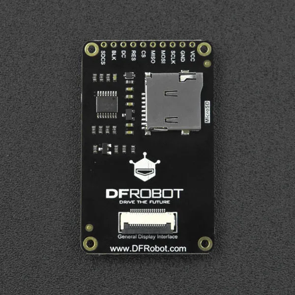 Fermion: 1.8" 128x160 IPS TFT LCD Display with MicroSD Card Slot (Breakout)
