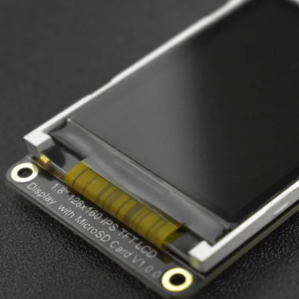 Fermion: 1.8" 128x160 IPS TFT LCD Display with MicroSD Card Slot (Breakout)
