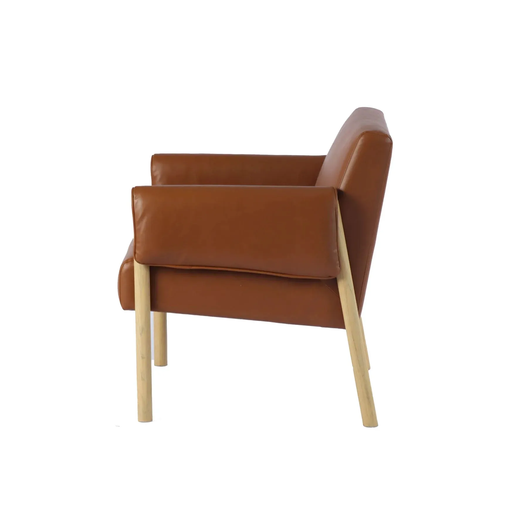 Forest Club Chair | Saddle Brown