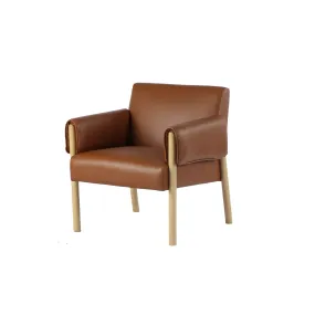 Forest Club Chair | Saddle Brown