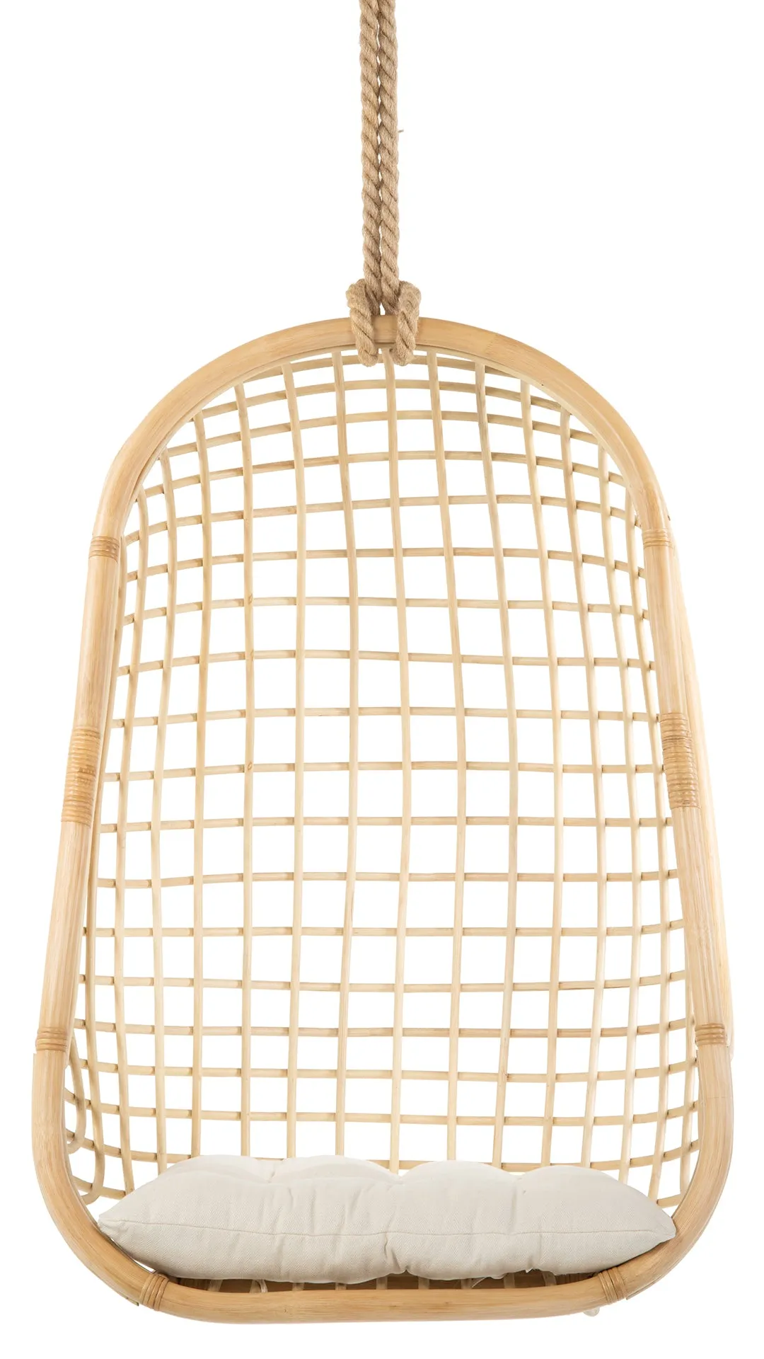 Grid Rattan Hanging Chair