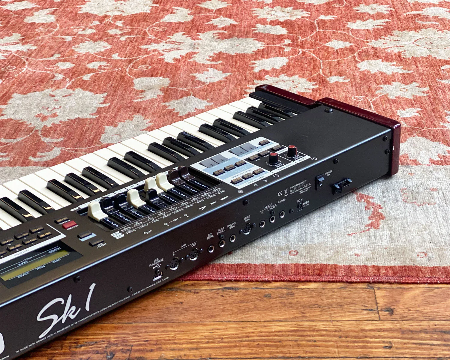 Hammond SK1-73 w/ SKB Road Case, Volume Pedal, Sustain Pedal & Paperwork