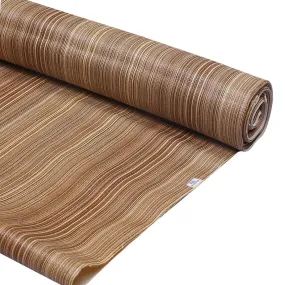 Heart Home Multiuses Wooden Print Shelf Liners for Kitchen Shelves, cupboards, Wardrobe, Drawer, 10 Mtr (Light Brown) 52HH4088
