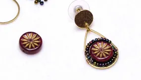 How to Wire Wrap a Coin Bead Inside a Bead Frame