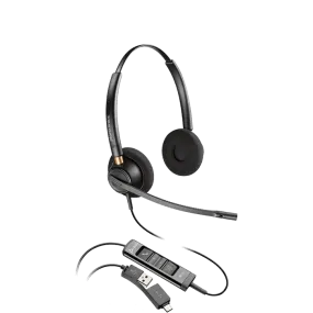HP Poly EncorePro EP525-M USB-A & USB-C Headset (Copy)