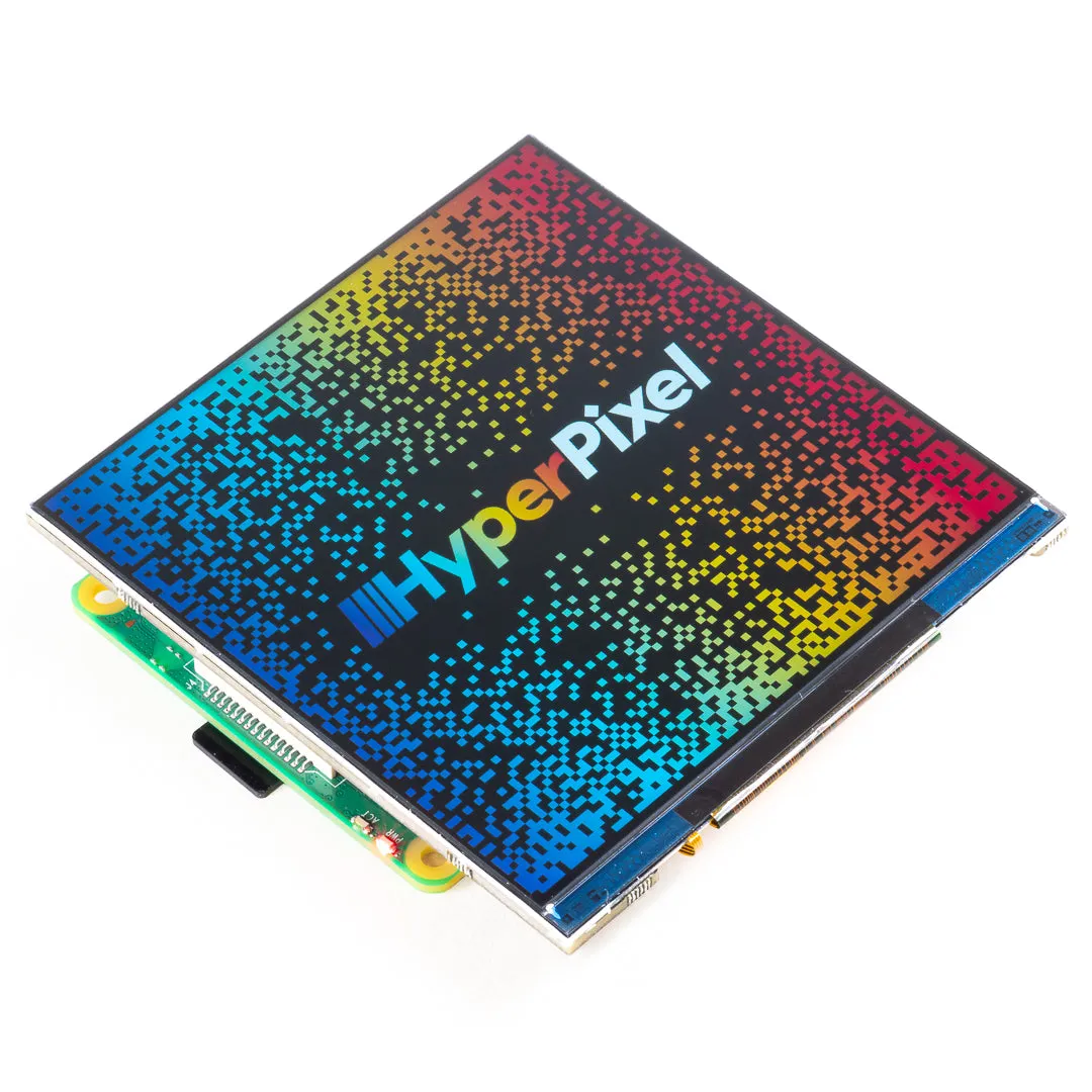 HyperPixel 4.0 Square - Hi-Res Display for Raspberry Pi