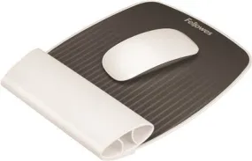 I-Spire Series Wrist Rocker Wrist Rest 10 3/50" X 7 22/25" White/Gray