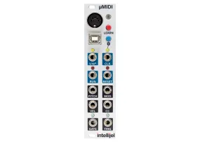 Intellijel µMIDI 3U USB/DIN MIDI Voice and Clock Interface