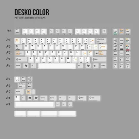 JC Studio Desko Color Keycap Set Dye-Sub PBT