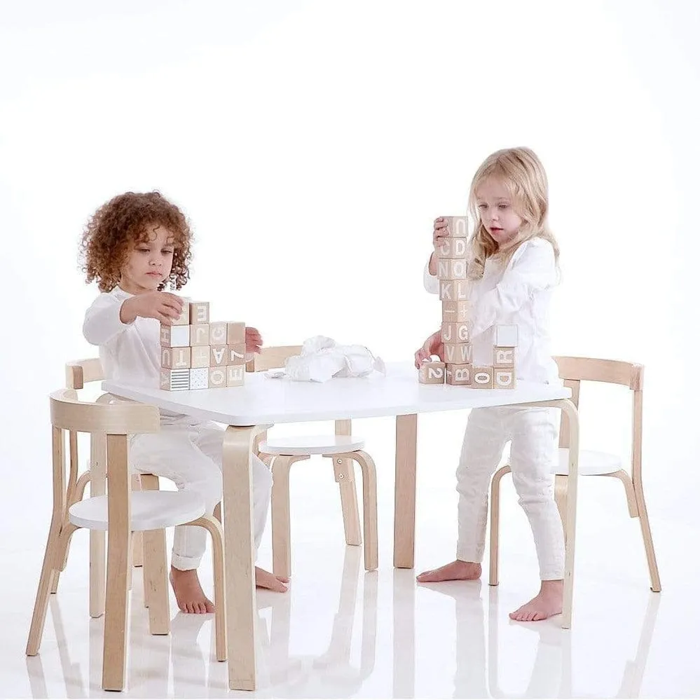 Jensen Table & 4 Chairs Set