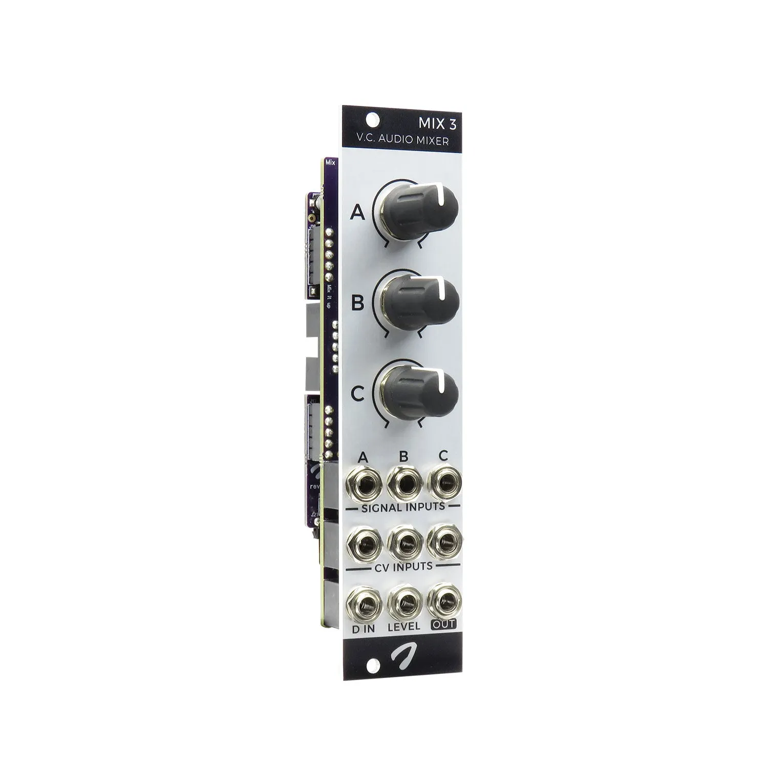 Joranalogue Mix 3 3 1 Channel Voltage Controlled Audio Mixer