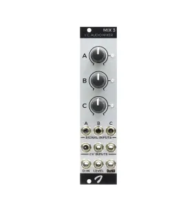 Joranalogue Mix 3 3 1 Channel Voltage Controlled Audio Mixer