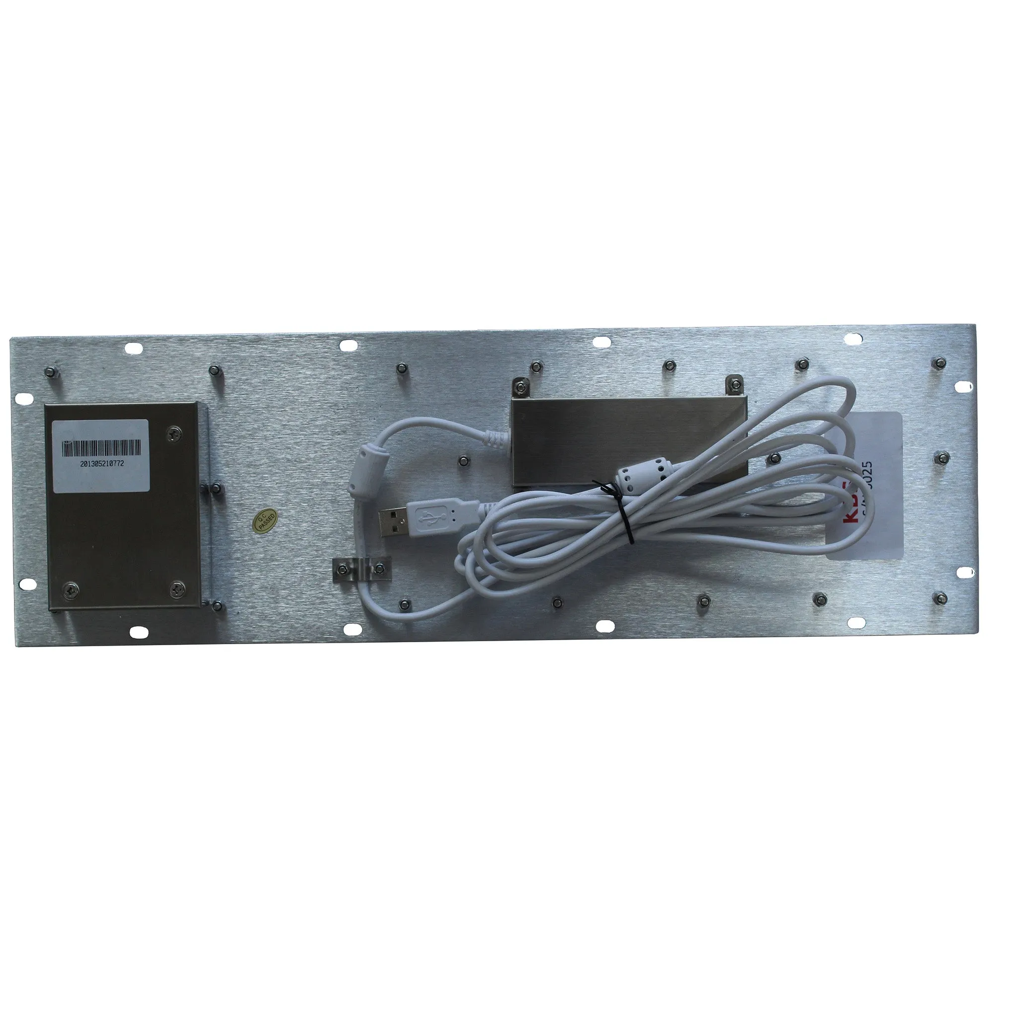 KBS-PC-B Stainless Steel Keyboard with Trackball