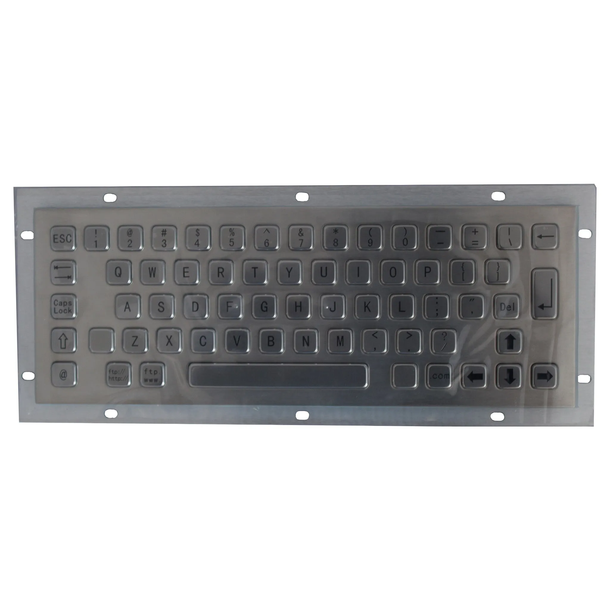 KBS-PC-C Stainless Steel Panel Mount Keyboard