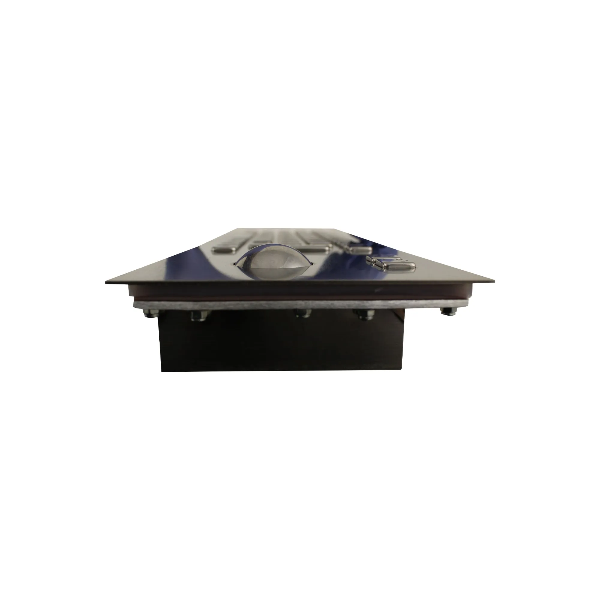 KBS-PC-I-USBSL-CAW-FN Stainless Steel Top Mount Keyboard with Trackball Slovenian Layout