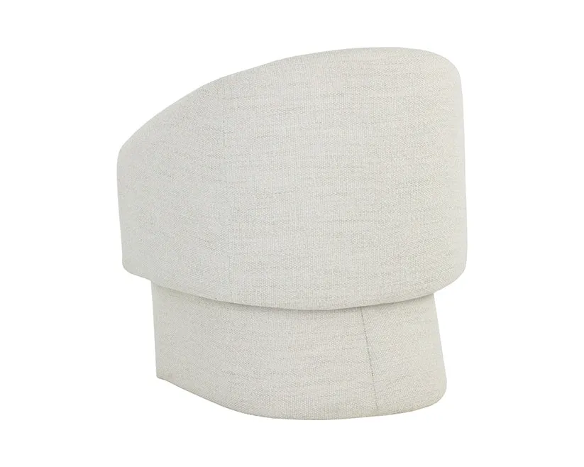 Lauryn Lounge Chair | Merino Pearl