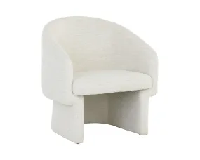 Lauryn Lounge Chair | Merino Pearl