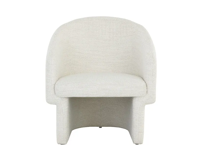 Lauryn Lounge Chair | Merino Pearl