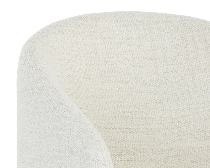 Lauryn Lounge Chair | Merino Pearl
