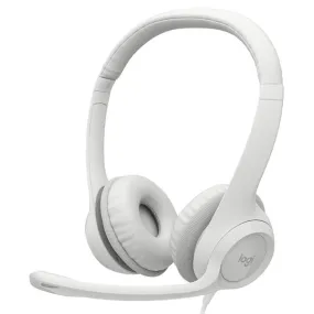 Logitech H390 USB Headset - Off White
