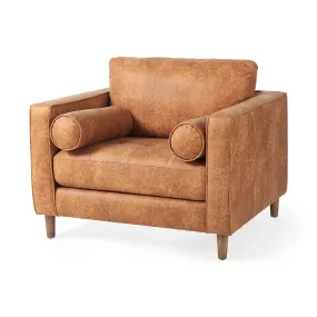 Loretta Arm Chair | Brown