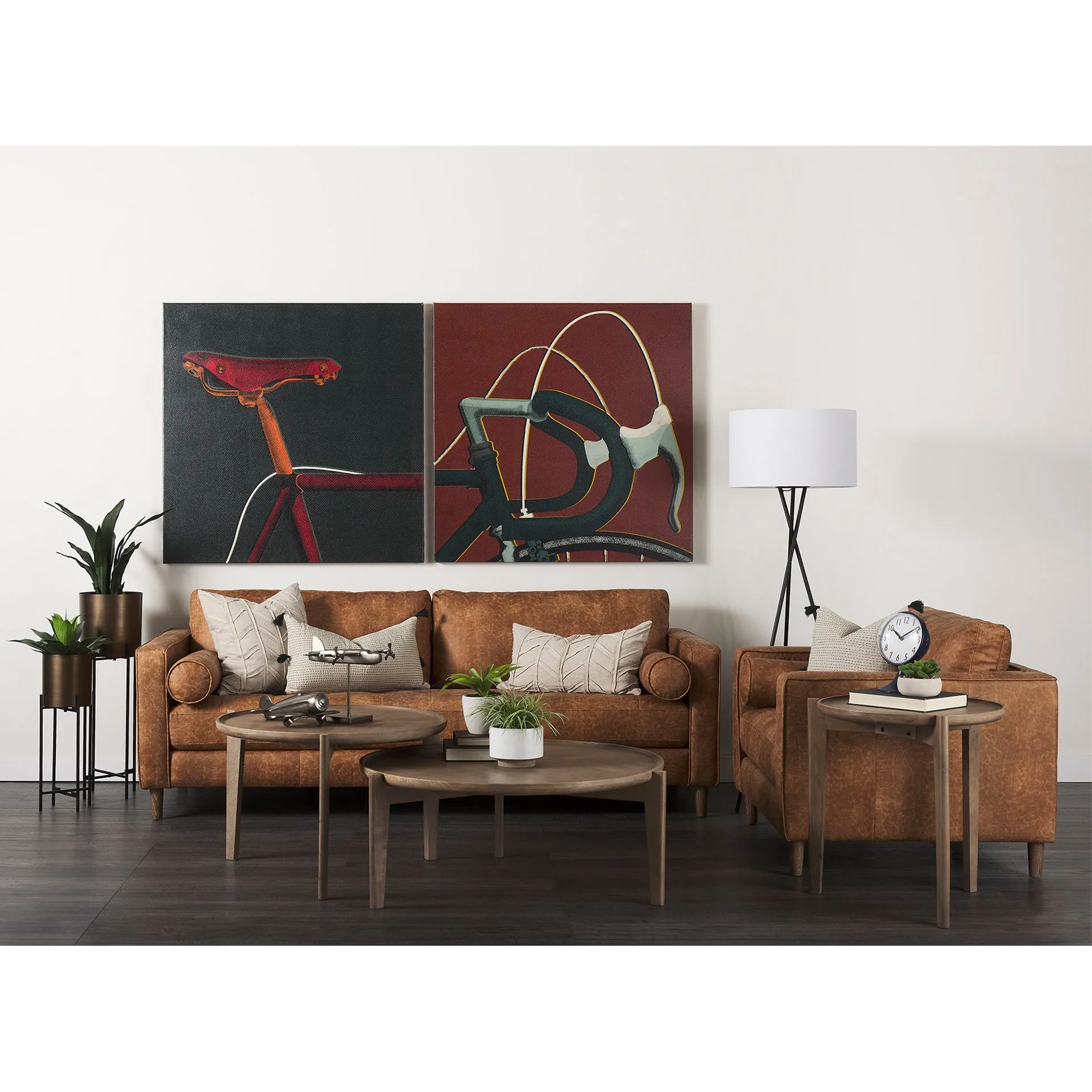 Loretta Arm Chair | Brown