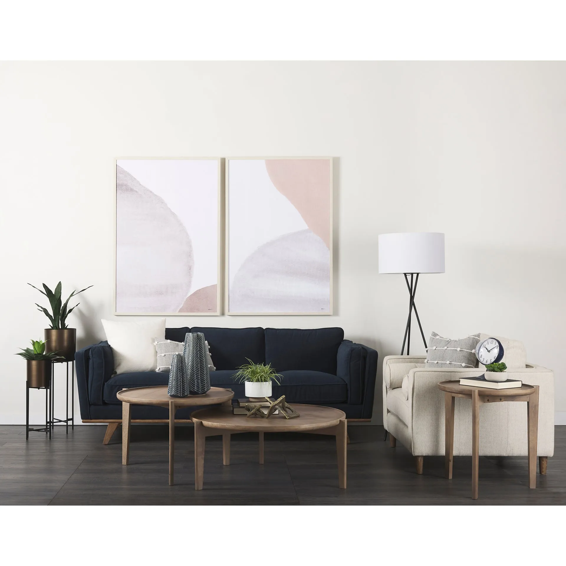 Loretta Arm Chair | Cream