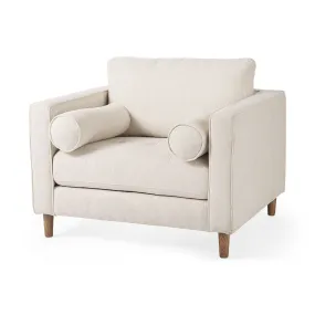 Loretta Arm Chair | Cream