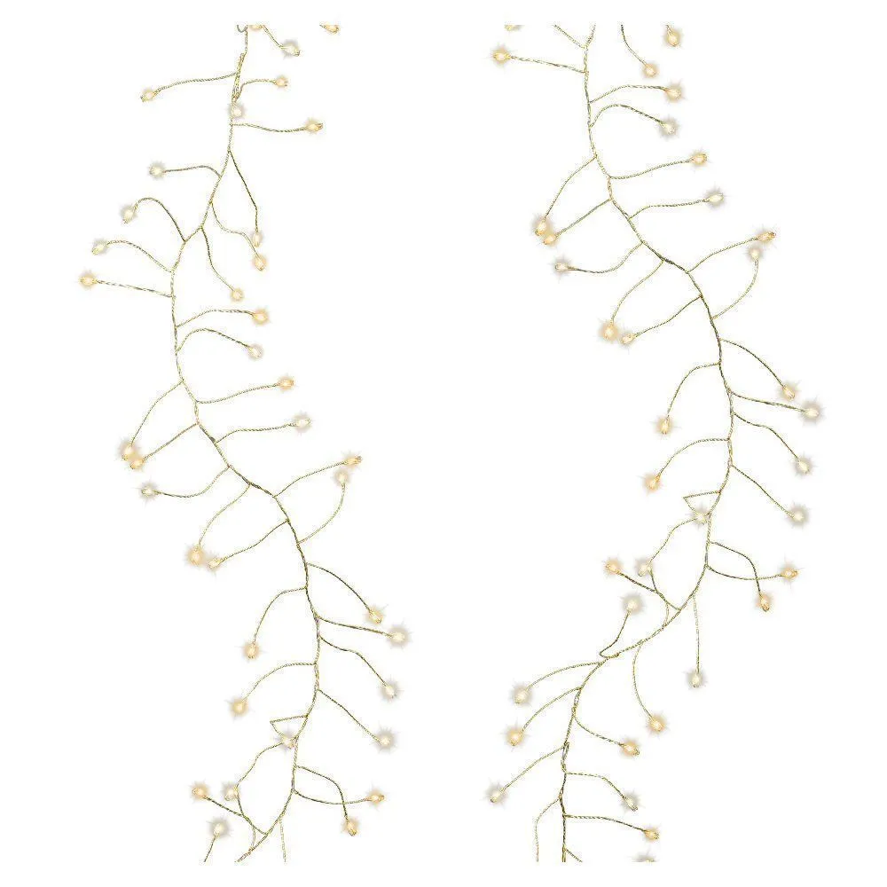 Lumineo 480 Warm & Classic White Micro LED Compact Wire Christmas Lights (6m)