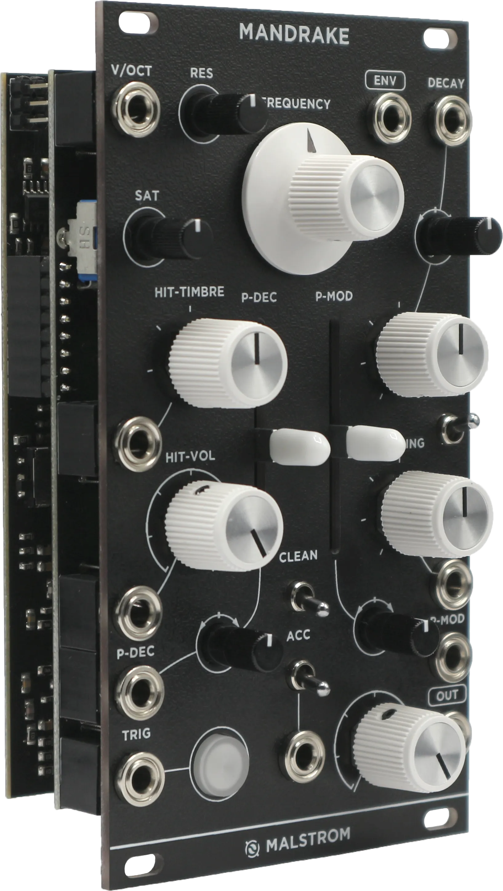 Malstrom Audio Mandrake Kick Drum Synthesizer