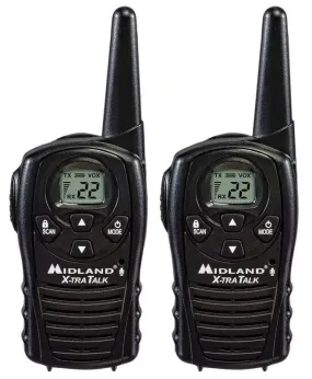 Midland  VHF  18 mi. Two-way radio