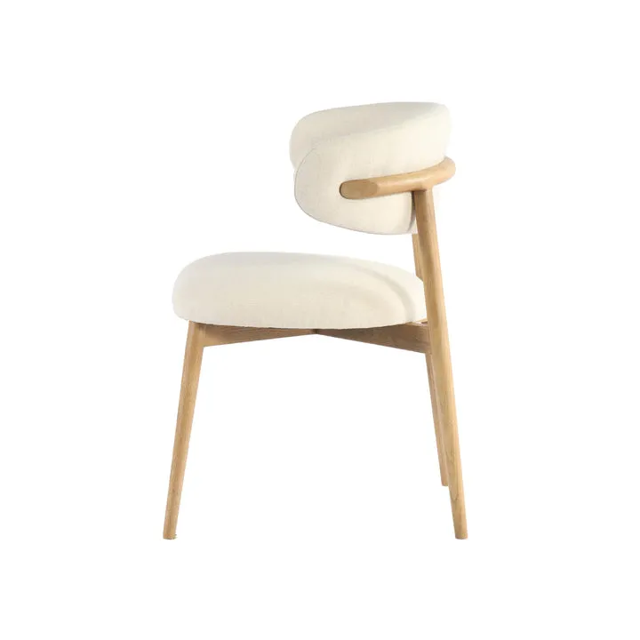 Milo Dining Chair | Savile Flax