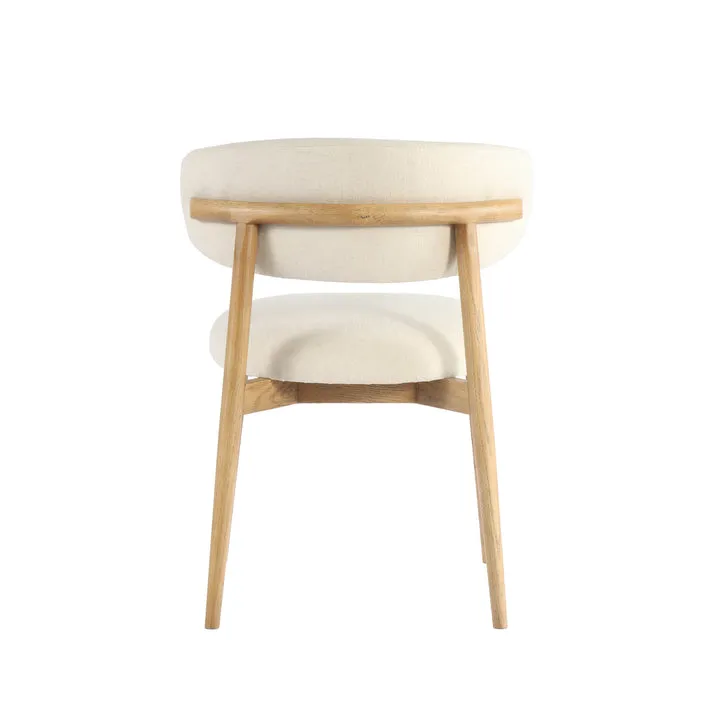 Milo Dining Chair | Savile Flax