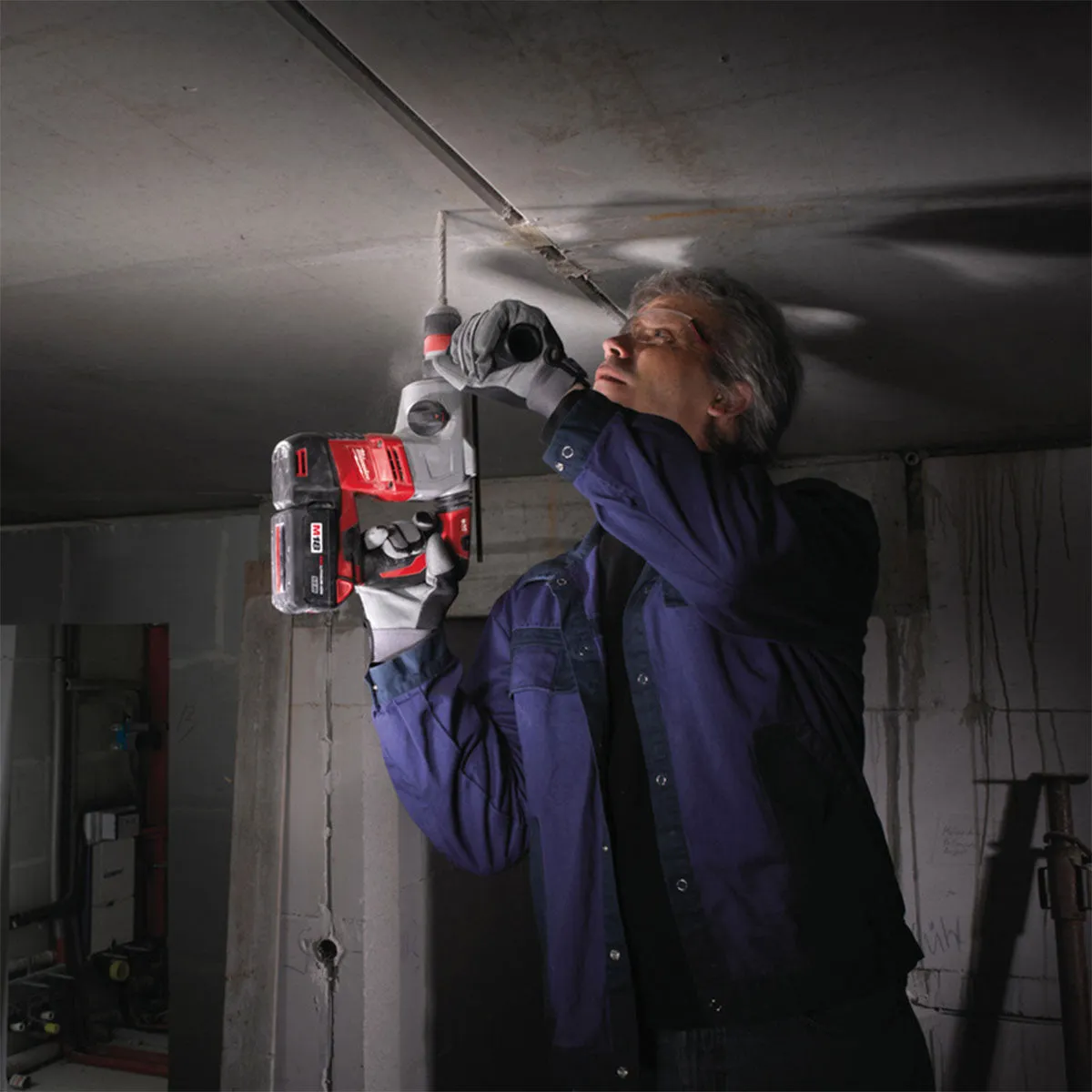 Milwaukee HD18HX-0 18V SDS  Rotary Hammer Drill with 1 x 5.5Ah Battery & Charger