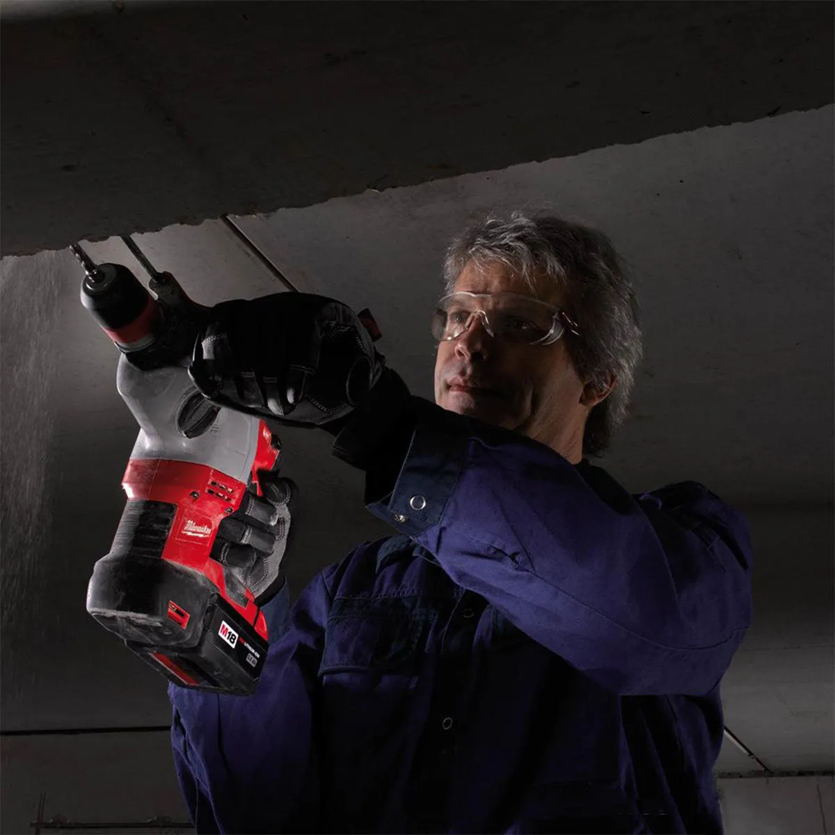 Milwaukee HD18HX-0 18V SDS  Rotary Hammer Drill with 1 x 5.5Ah Battery & Charger