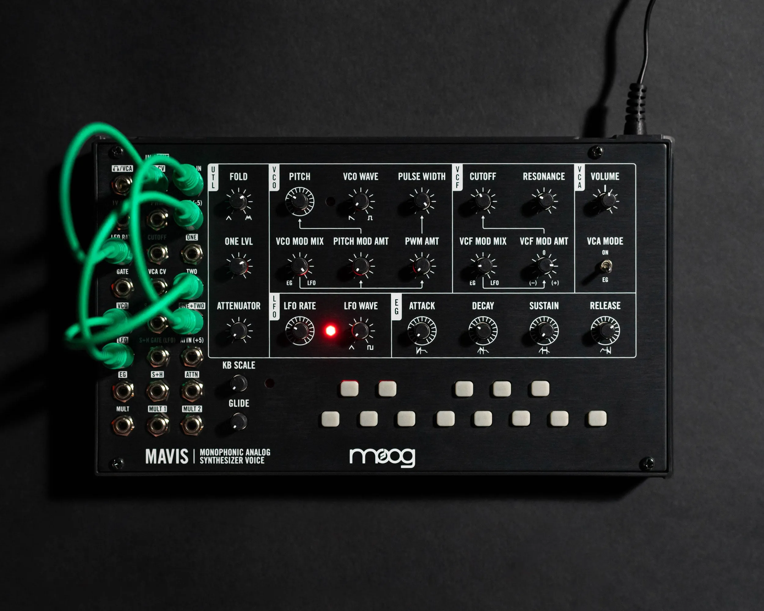 Moog Mavis DiY Semi-Modular Analogue Synthesizer