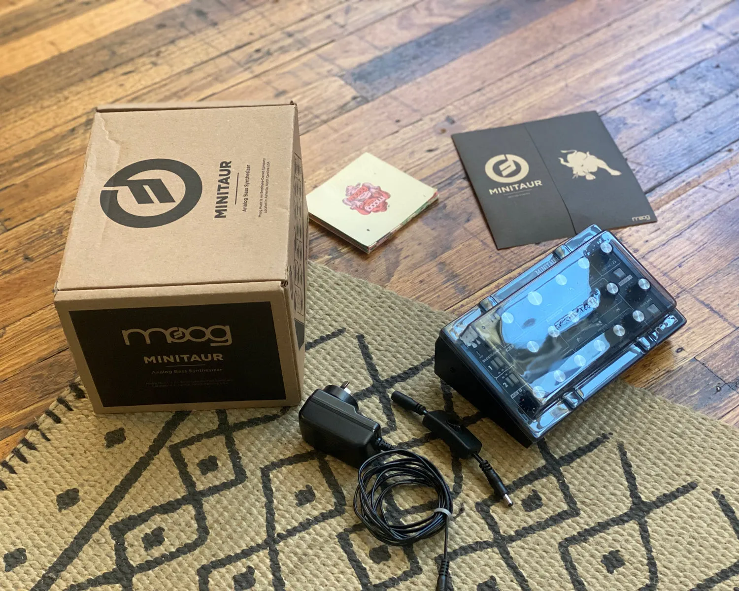 Moog Minitaur Bass Synthesizer with Decksaver