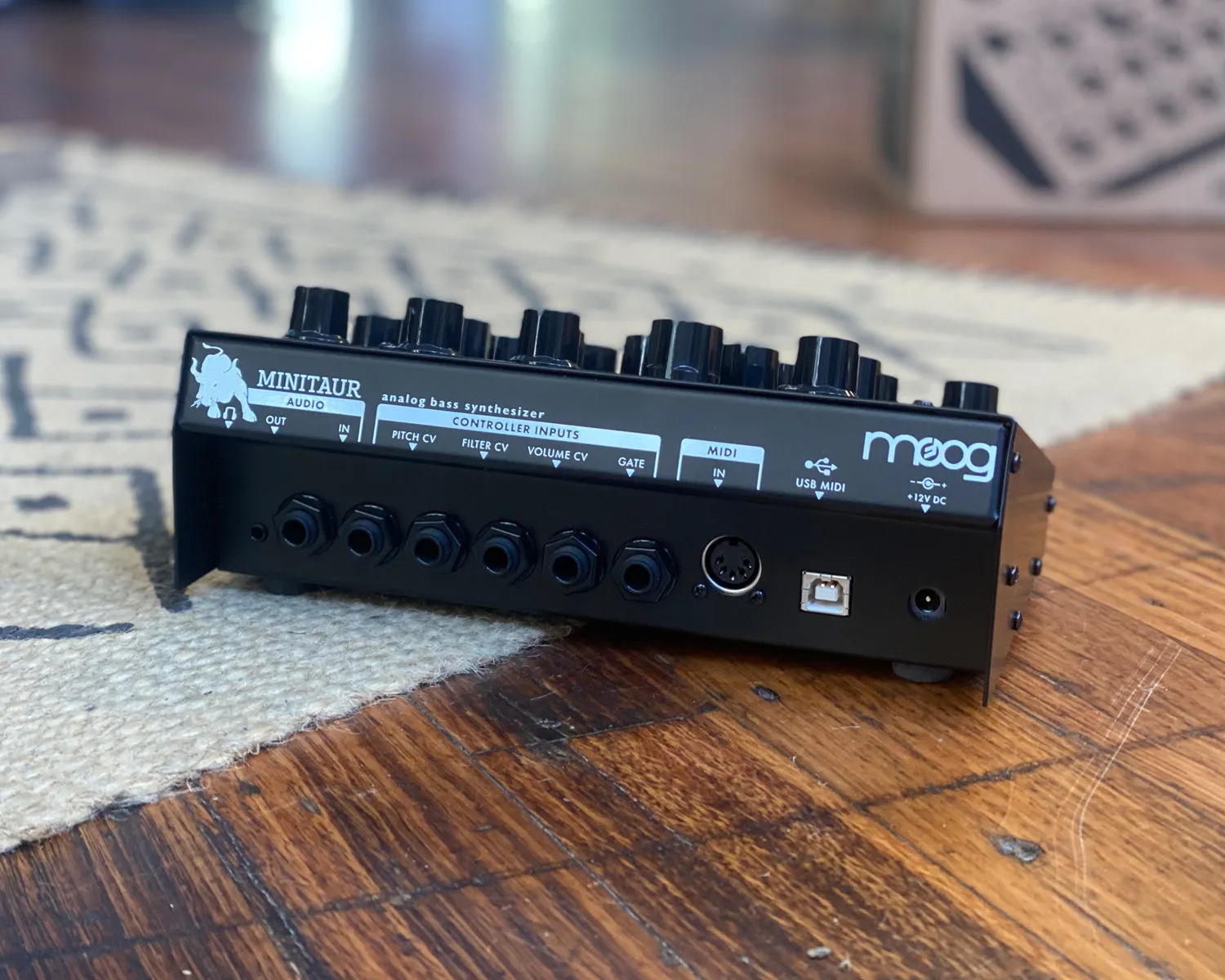 Moog Minitaur Bass Synthesizer with Decksaver
