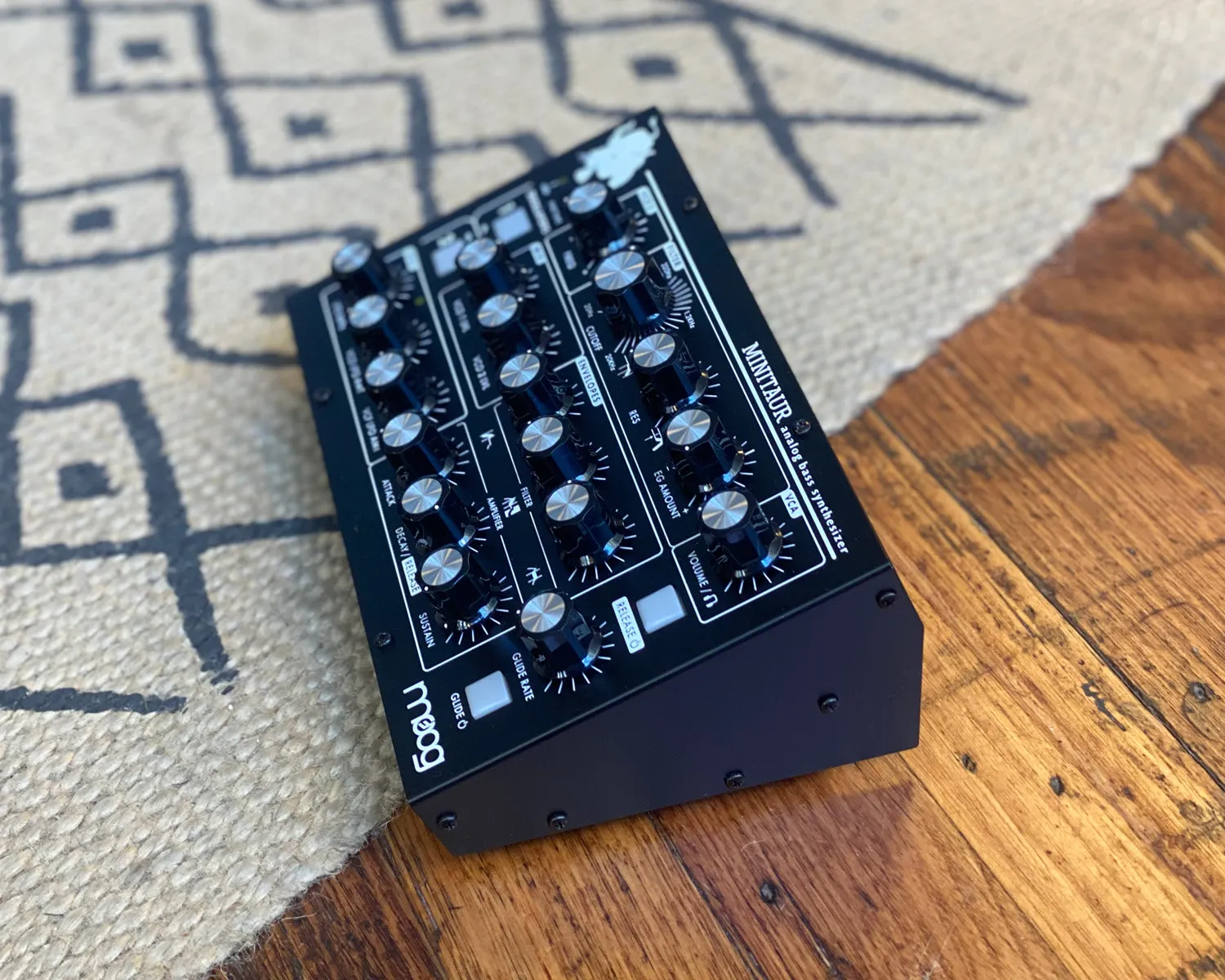 Moog Minitaur Bass Synthesizer with Decksaver