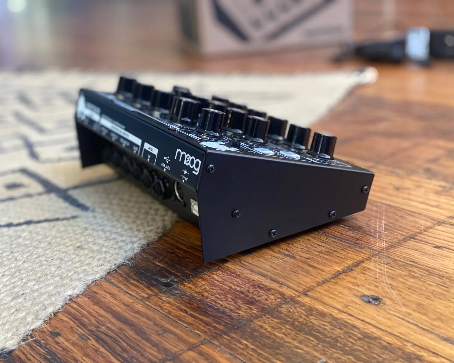 Moog Minitaur Bass Synthesizer with Decksaver