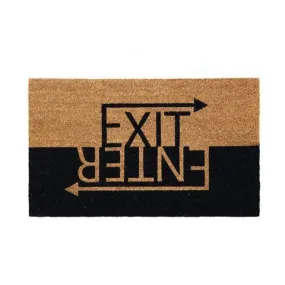 OnlyMat Enter Exit Printed Coir Doormat