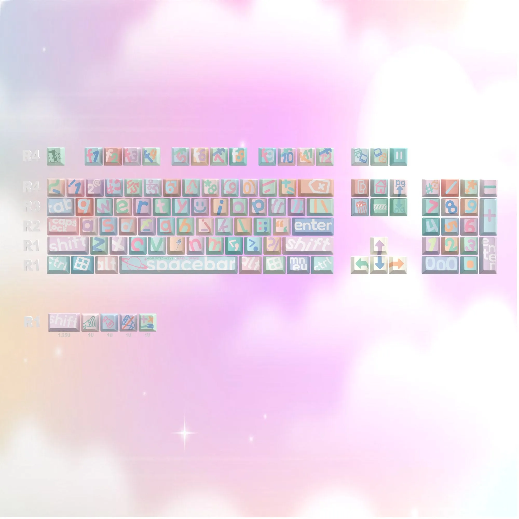 Pastel Chaos set by MARI._.OFFICE