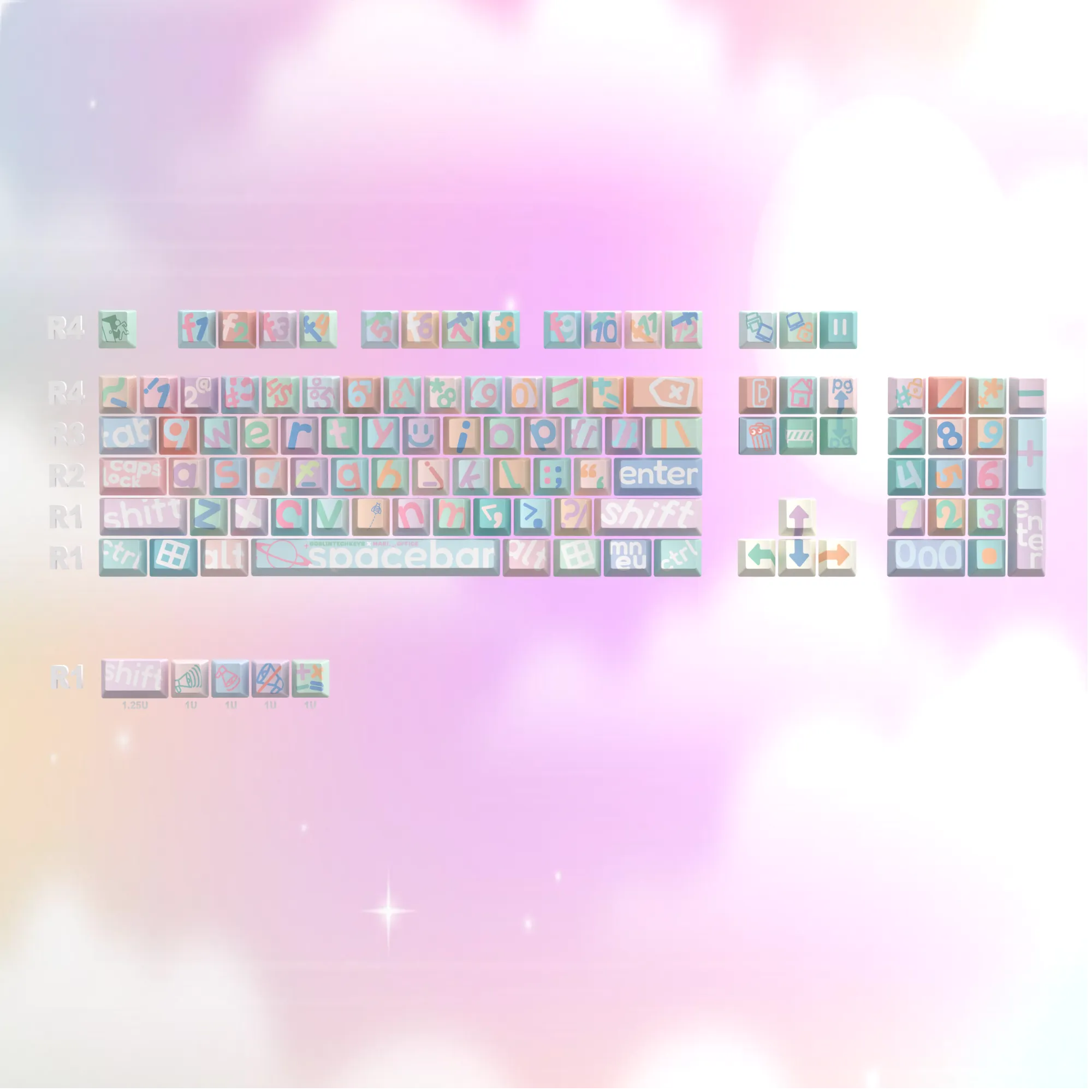 Pastel Chaos set by MARI._.OFFICE