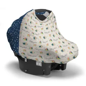 Personalized Car Seat Cover | Cottage Garden