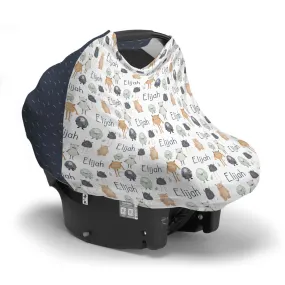 Personalized Car Seat Cover | Monster Mash