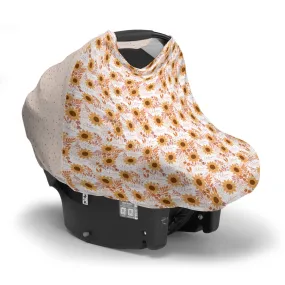 Personalized Car Seat Cover | Summer Sunflower
