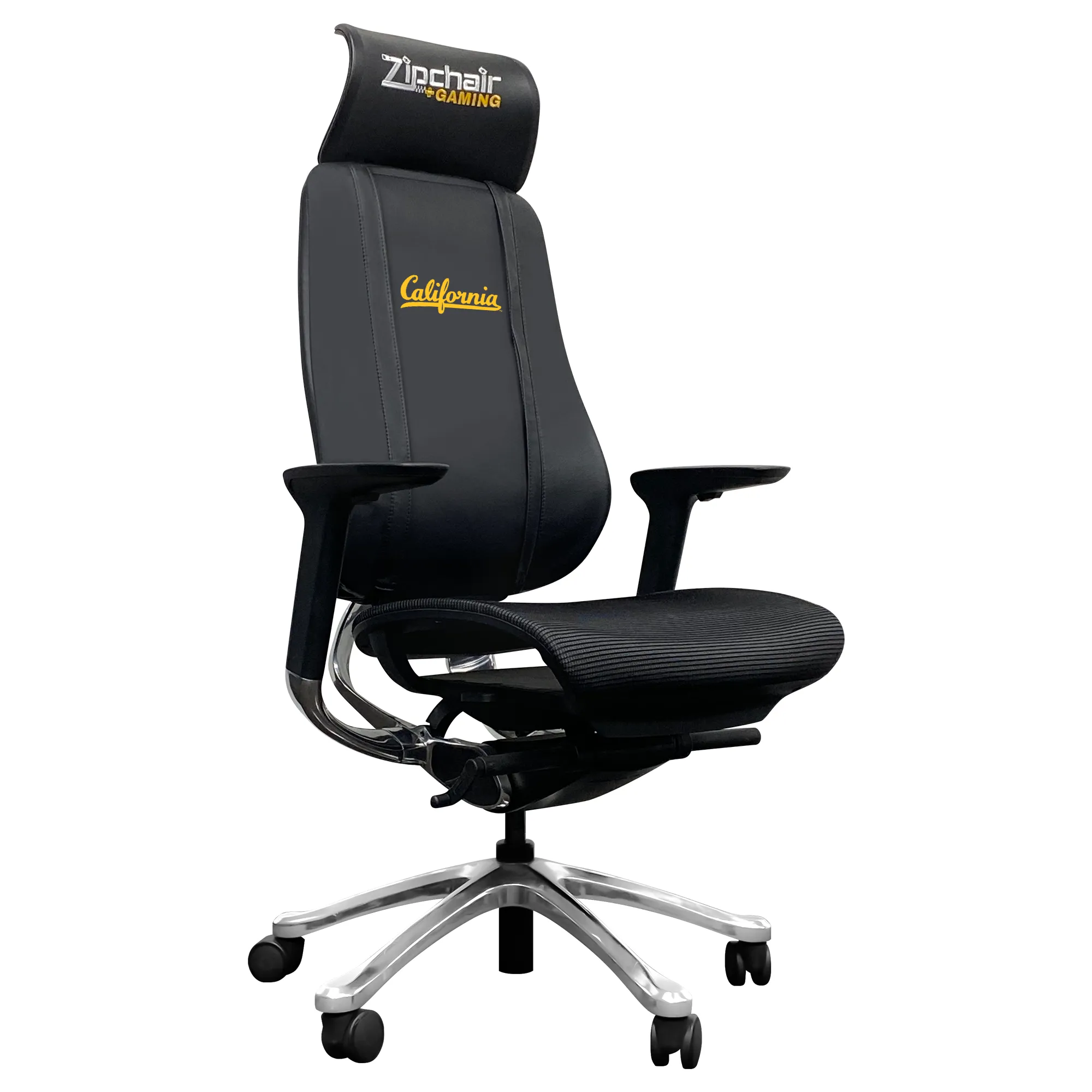 PhantomX Gaming Chair with California Golden Bears Wordmark Logo